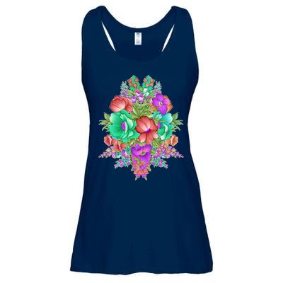 Spring Wild Flowers Bundle Bunch Ladies Essential Flowy Tank