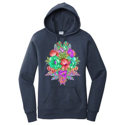 Spring Wild Flowers Bundle Bunch Women's Pullover Hoodie