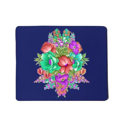 Spring Wild Flowers Bundle Bunch Mousepad