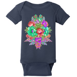 Spring Wild Flowers Bundle Bunch Baby Bodysuit