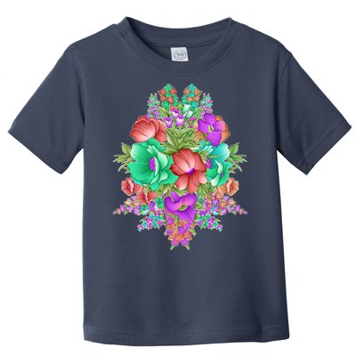 Spring Wild Flowers Bundle Bunch Toddler T-Shirt