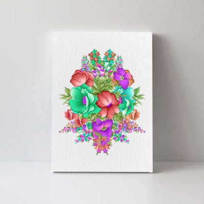 Spring Wild Flowers Bundle Bunch Canvas