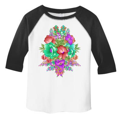 Spring Wild Flowers Bundle Bunch Toddler Fine Jersey T-Shirt