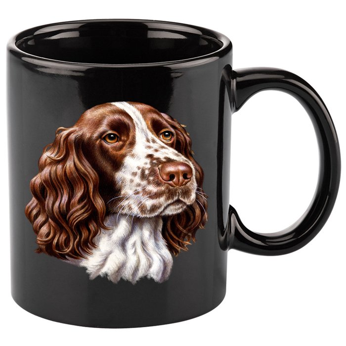 Springer Spaniel Dog 11oz C Handle Ceramic Mug
