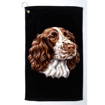 Springer Spaniel Dog Golf Towel