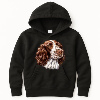 Springer Spaniel Dog Kids Hoodie