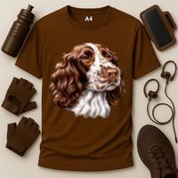 Springer Spaniel Dog Cooling Performance Crew T-Shirt