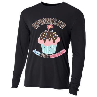 Sprinkles Are For Winners Cooling Performance Long Sleeve Crew