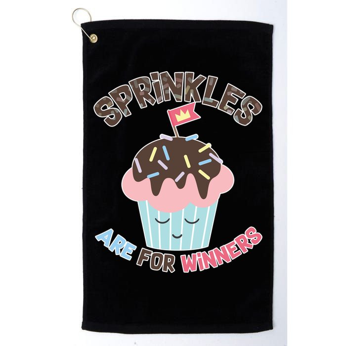 Sprinkles Are For Winners Golf Towel