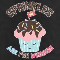 Sprinkles Are For Winners Golf Towel