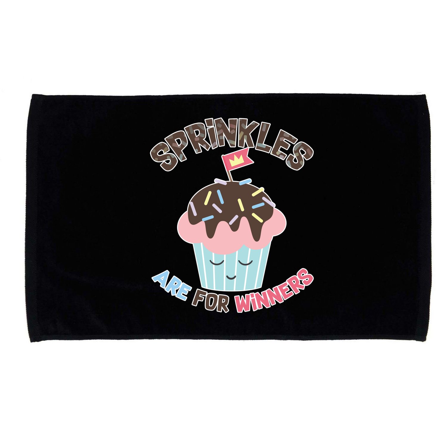 Sprinkles Are For Winners Microfiber Hand Towel