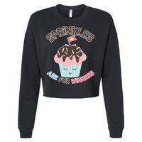 Sprinkles Are For Winners Cropped Pullover Crew