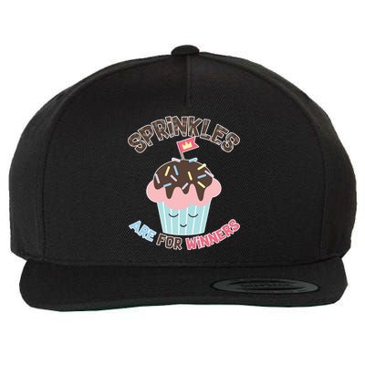 Sprinkles Are For Winners Wool Snapback Cap