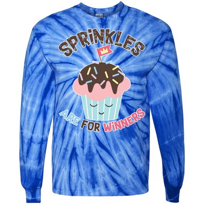 Sprinkles Are For Winners Tie-Dye Long Sleeve Shirt