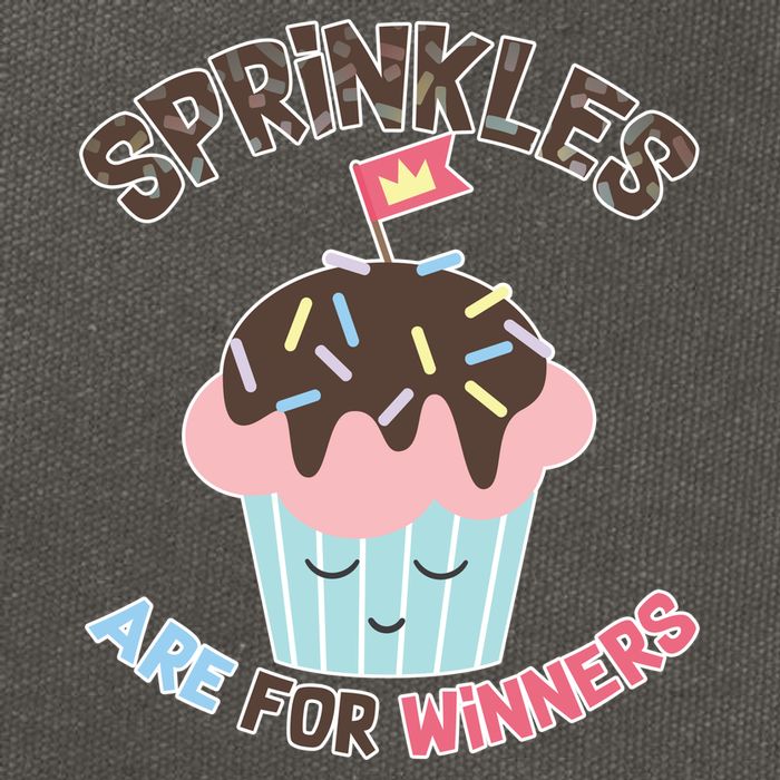 Sprinkles Are For Winners Cotton Canvas Backpack