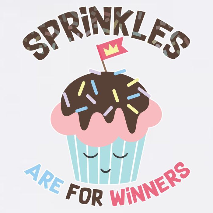 Sprinkles Are For Winners Garment-Dyed Sweatshirt