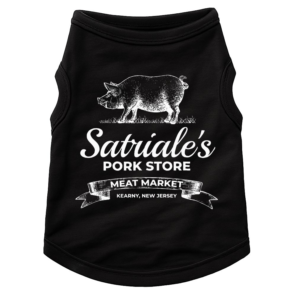 Satriale’S Pork Store Kearny New Jersey Doggie Tank