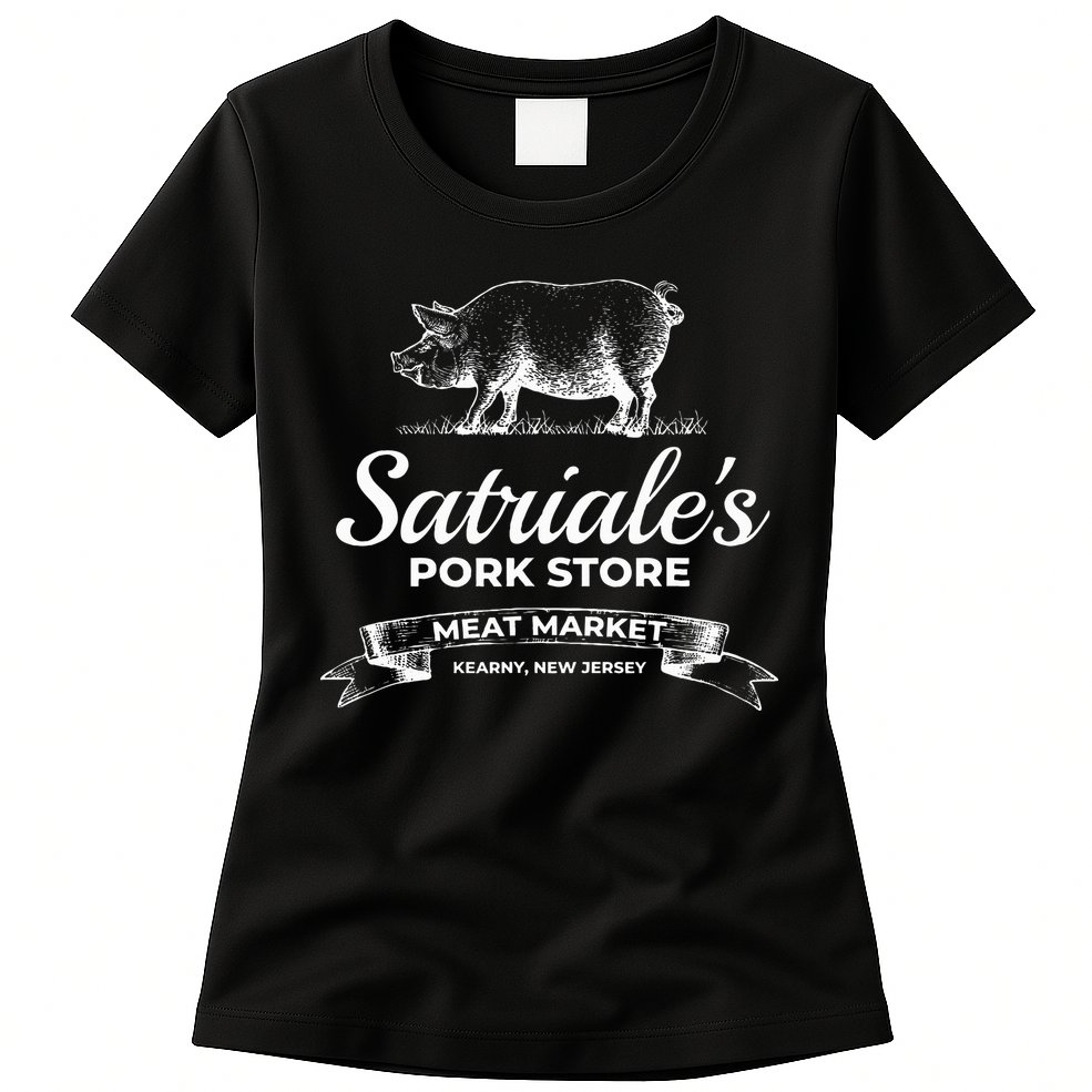 Satriale’S Pork Store Kearny New Jersey Womens T-Shirt