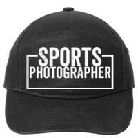 Sports Photographer 7-Panel Snapback Hat