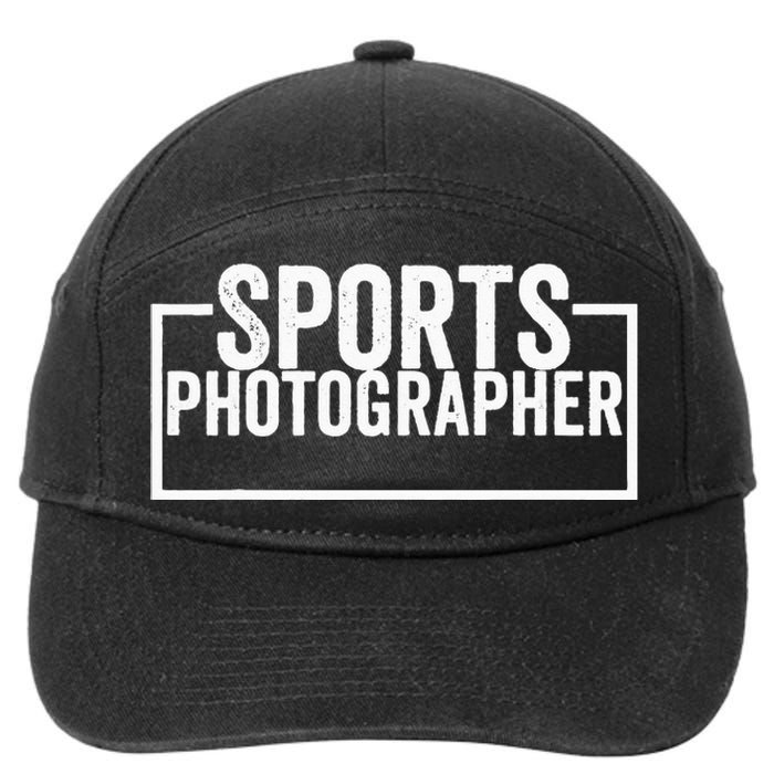 Sports Photographer 7-Panel Snapback Hat