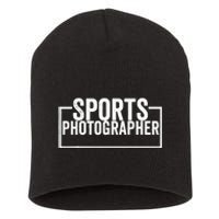 Sports Photographer Short Acrylic Beanie