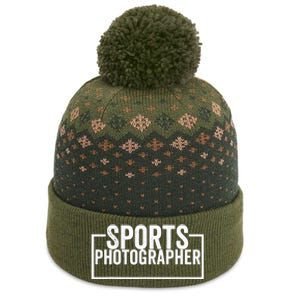 Sports Photographer The Baniff Cuffed Pom Beanie