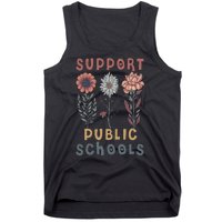 Support Public Schools Public Teacher School Protect Schools Tank Top