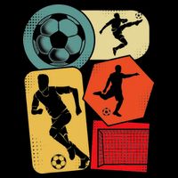Soccer Player Button