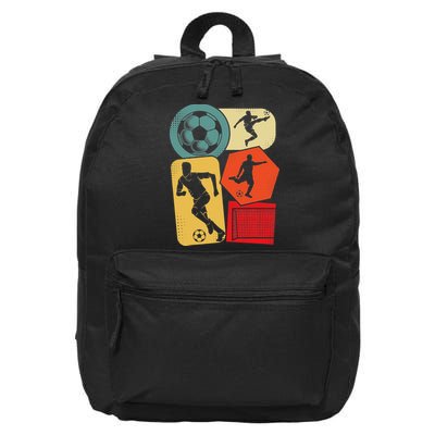 Soccer Player 16 in Basic Backpack