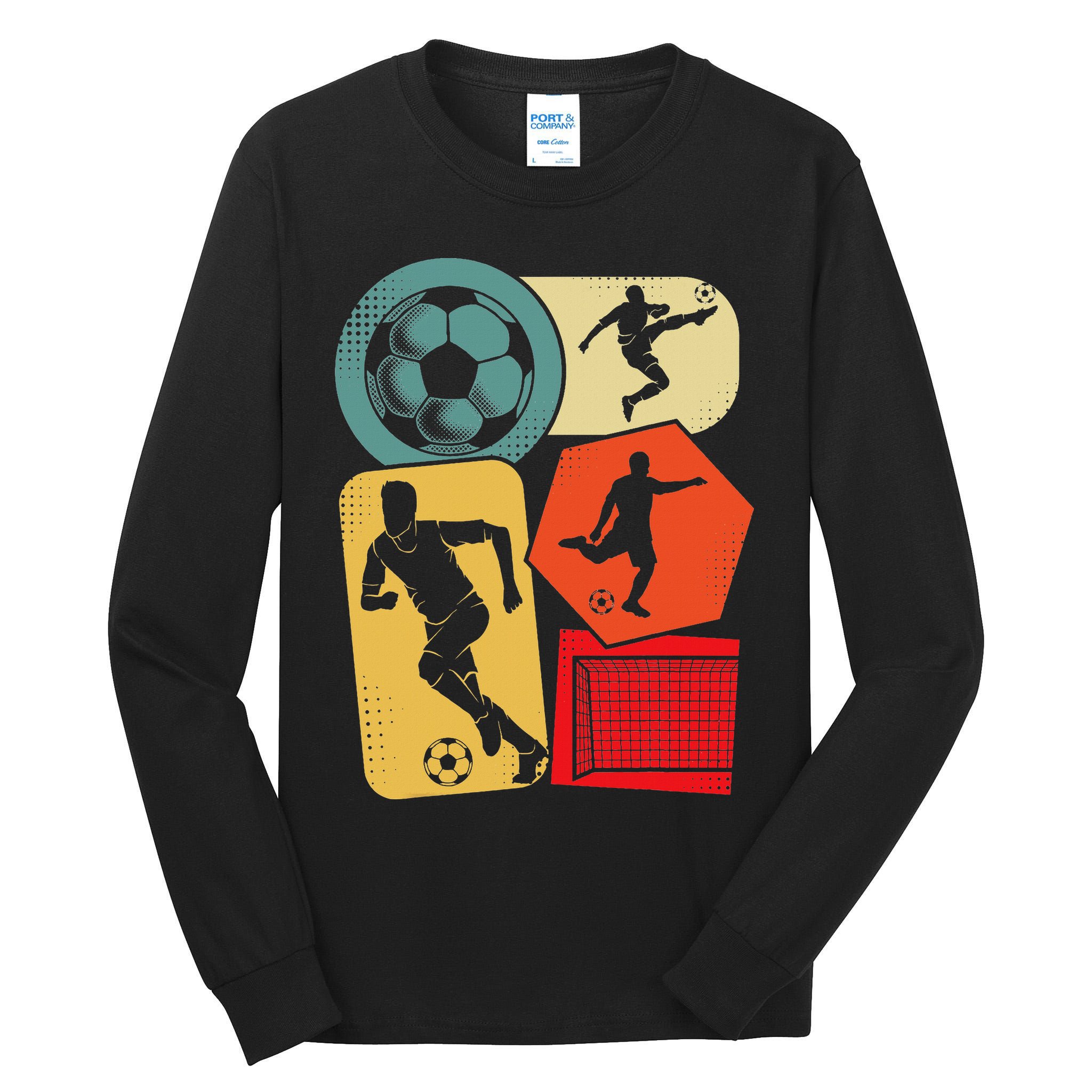 Soccer Player Tall Long Sleeve T-Shirt