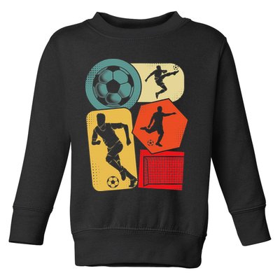 Soccer Player Toddler Sweatshirt