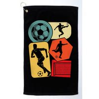 Soccer Player Golf Towel