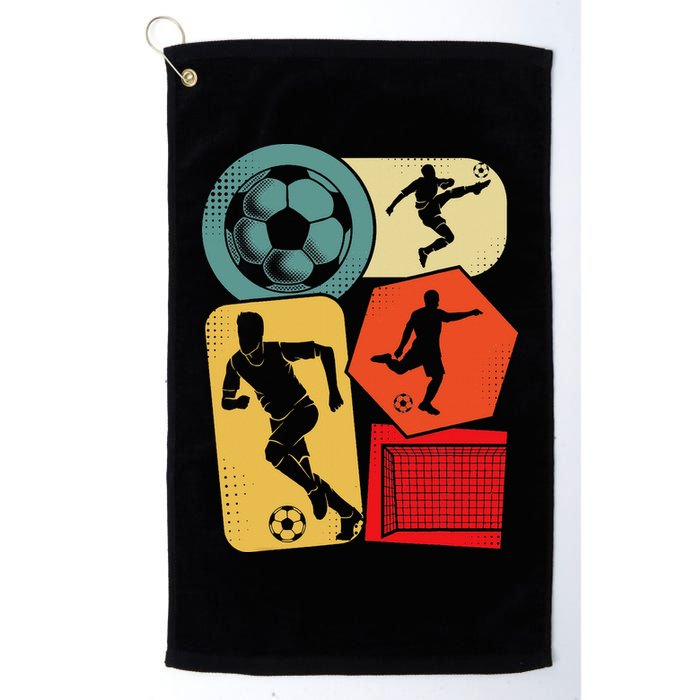 Soccer Player Golf Towel