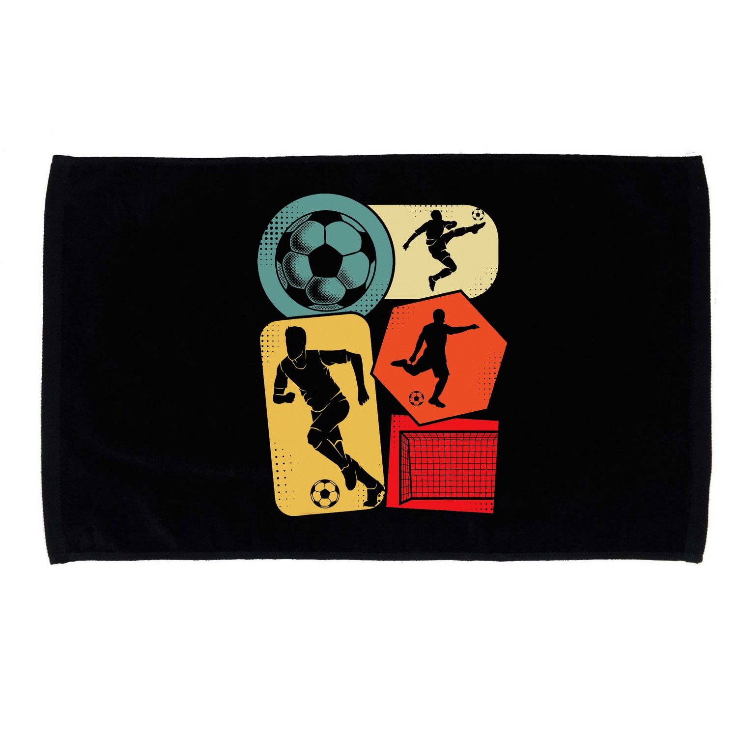 Soccer Player Microfiber Hand Towel