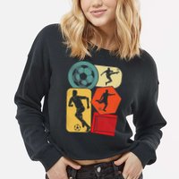 Soccer Player Cropped Pullover Crew