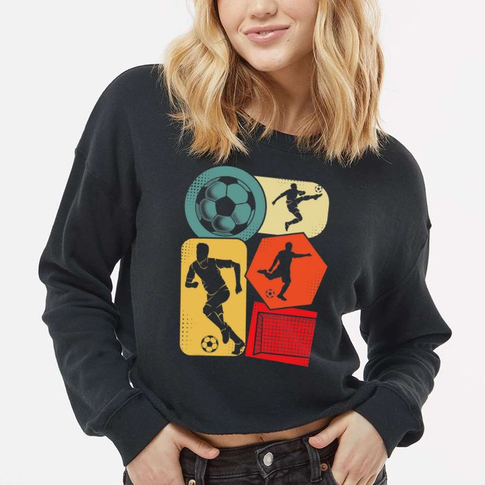 Soccer Player Cropped Pullover Crew