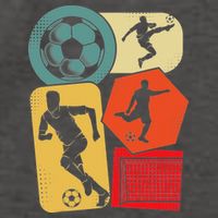 Soccer Player Vector Backpack