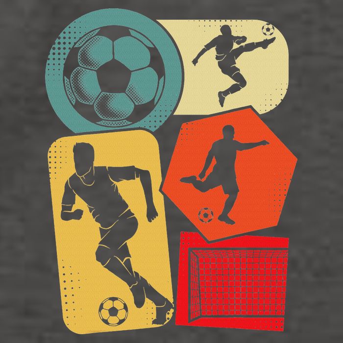 Soccer Player Vector Backpack