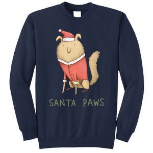 Santa Paws Tall Sweatshirt