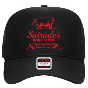 Satriales Pork Store Kearny New Jersey High Crown Mesh Back Trucker Hat