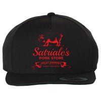 Satriales Pork Store Kearny New Jersey Wool Snapback Cap