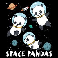 Space Pandas Shirts Funny Astronaut Planet Travel Tee Flexfit Unipanel Trucker Cap