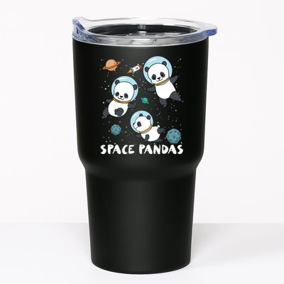 Space Pandas Shirts Funny Astronaut Planet Travel Tee Tumbler