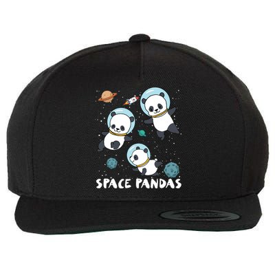 Space Pandas Shirts Funny Astronaut Planet Travel Tee Wool Snapback Cap