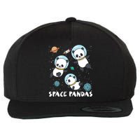 Space Pandas Shirts Funny Astronaut Planet Travel Tee Wool Snapback Cap
