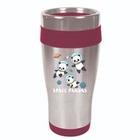 Space Pandas Shirts Funny Astronaut Planet Travel Tee 16oz Travel Tumbler