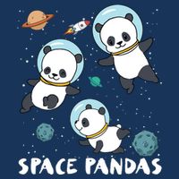 Space Pandas Shirts Funny Astronaut Planet Travel Tee Cool Comfort Performance Bucket Hat