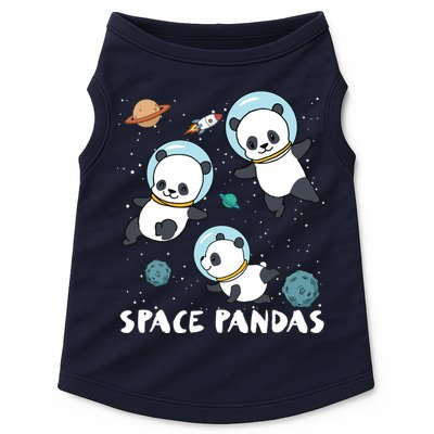 Space Pandas Shirts Funny Astronaut Planet Travel Tee Doggie Tank