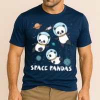 Space Pandas Shirts Funny Astronaut Planet Travel Tee Performance Shirt