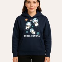 Space Pandas Shirts Funny Astronaut Planet Travel Tee Hoodie